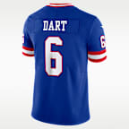 Jaxson Dart New York Giants Men's Nike Dri-FIT NFL Limited Jersey