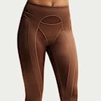 Dámské 66cm legíny NikeSKIMS Satin Shine s vysokým pasem