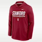 Stanford Sideline Men's Nike Dri-FIT College Long-Sleeve Hooded Top