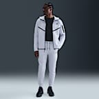 Chamarra Windrunner de tejido Fleece de cierre completo para hombre Nike Tech