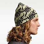 Berretto con grafica senza risvolto Nike Peak