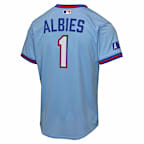 Ozzie Albies Atlanta Braves City Connect Big Kid's Nike MLB Stadium Jersey