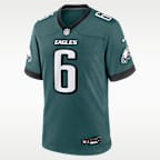 Jersey Nike de la NFL Game para hombre DeVonta Smith Philadelphia Eagles