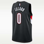 Damian Lillard Portland Trail Blazers Icon Edition Men's Nike Dri-FIT NBA Swingman Jersey