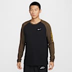 Nike Stride Men's Dri-FIT Waffle Crew-Neck Running Top