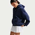 Damska bluza z kapturem o kroju oversize Nike Studio Fleece Medium Weight