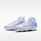 รองเท้าสตั๊ดฟุตบอลหุ้มข้อสูงสำหรับหลายพื้นผิว Nike United Mercurial Superfly 11 Academy