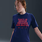 Everyone Watches Women's Sports™ "FFF" Nike by TOGETHXR Soccer T-Shirt