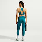 Nike Universa Women's High-Waisted 7/8 Leggings with No Front Seam