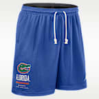 Shorts universitarios Dri-FIT marca Jordan para hombre Florida Sideline Reversible