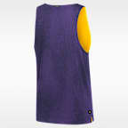 Jersey de básquetbol de malla para hombre Nike Los Angeles Lakers Standard Issue