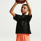 Shorts de básquetbol Dri-FIT para niños talla grande A'ja Wilson