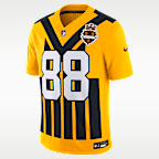 Pat Freiermuth Pittsburgh Steelers Men's Nike Dri-FIT NFL Limited Jersey