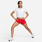 Nike One Women's Dri-FIT Mid-Rise 3" Brief-Lined Shorts