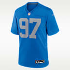 Aidan Hutchinson Detroit Lions Men's Nike NFL Game Football Jersey