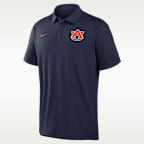 Polo universitaria Nike Dri-FIT para hombre Auburn Tour