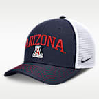 Arizona Primetime Arched Men's Nike Dri-FIT College Trucker Adjustable Hat
