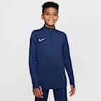 Nike Academy Older Kids' Dri-FIT Long-Sleeve 1/4-Zip Football Drill Top