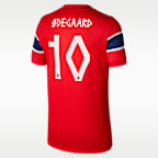 Martin ÿdegaard Norway National Team 2026 Stadium Home Big Kids' Nike Dri-FIT Soccer Jersey