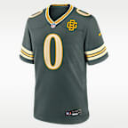 Jersey Nike de la NFL Game para hombre de la colección Rivalries Matthew Golden Green Bay Packers