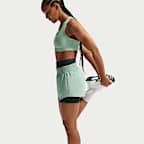 Nike One Women's Dri-FIT Mid-Rise 3" Brief-Lined Shorts