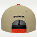 Gorra estructurada ripstop Nike College (Oregon State)