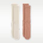 Nike Everyday Cushioned Cozy Crew-Socken (2 Paar)