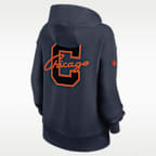 Sudadera con gorro sin cierre Nike de la NFL oversized para mujer Chicago Bears Rivalries Collection Phoenix