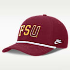 Florida State Legacy Basketball Rope Rise Men's Nike College Adjustable Hat