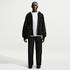 Nike Solo Swoosh fleecebukse med åpen fald til herre