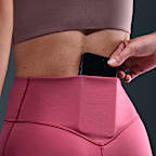 Nike Universa Women's High-Waisted 7/8 Leggings with No Front Seam