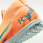 Sapatilhas de futebol de cano alto para relva Nike Jr. Mercurial Superfly 10 Academy "Kylian Mbappé" Júnior