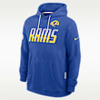 Los Angeles Rams Sideline Standard Issue Men's Nike Dri-FIT NFL Pullover Hoodie