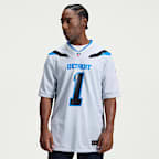 Jersey Nike de la NFL Game para hombre Jameson Williams Detroit Lions Rivalries Collection