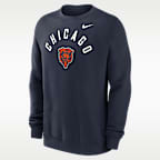 Chicago Bears Club Men's Nike NFL Pullover Crew