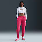 Joggers de tiro medio para mujer Nike Sportswear Club Fleece