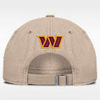 Gorra ajustable Nike de la NFL para hombre Washington Commanders Rewind Club