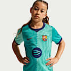 FCバルセロナ 2026/27 スタジアム サード ジュニア ナイキ Dri-FIT サッカー レプリカ ユニフォーム トップス