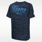 Tennessee Titans Rivalries Collection Sideline Velocity Big Kids' Nike Dri-FIT NFL T-Shirt