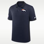 Denver Broncos Sideline Victory Stripe Men's Nike Dri-FIT NFL Polo