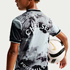 Chelsea FC Nike Dri-FIT-fotballoverdel for oppvarming til store barn