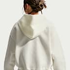 Hoodie folgado Nike Sportswear Studio Fleece com fecho completo Júnior (Rapariga)
