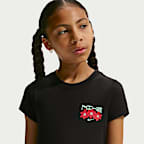 Nike Sportswear Big Kids' (Girls') Slim Cropped T-Shirt