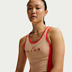 나이키 스포츠웨어 여성 타이트 그래픽 탱크 탑