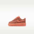 Tenis para bebé e infantil Nike Force 1 Low Suede