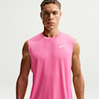 Camiseta sin mangas Dri-FIT con protección contra los rayos UV para hombre Nike Swim Hydroguard Essential