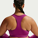 Nike Swoosh  Women's Medium Support Padded Sports Bra (Plus Size)