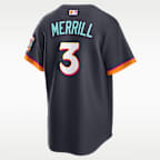 Jackson Merrill San Diego Padres City Connect Men's Nike MLB Stadium Jersey
