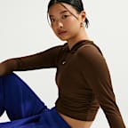 Nike Sportswear Women's Slim Long-Sleeve Sheer Top