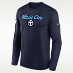 Tennessee Titans Rivalries Collection Sideline Legend Men's Nike Dri-FIT NFL Long-Sleeve T-Shirt